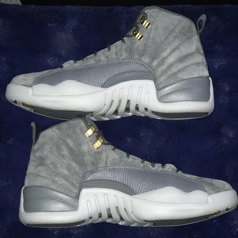 AIR JORDAN 12 RETRO (WOLF GREY) 🐺